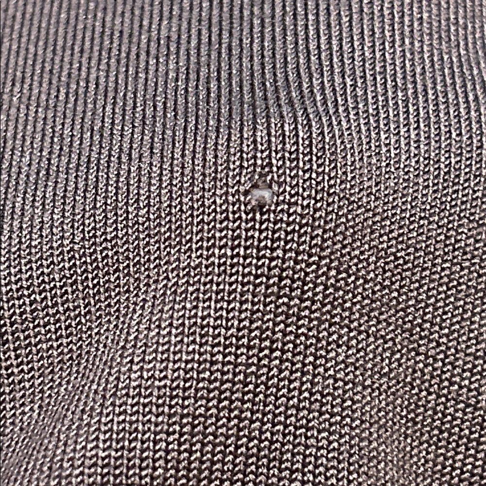 Pendleton Silk Blend 3/4 Sleeve Sweater size XL Brown Minimalist Neutral - Picture 15 of 16